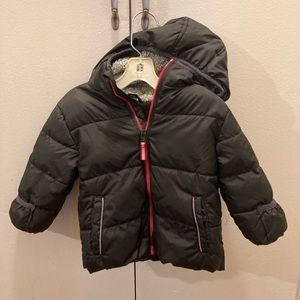 Toddler black winter jacket